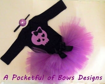 Baby Girls Halloween Costume, Toddler Girls Tutu Halloween Costume