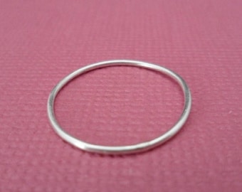 ON-SALE Stacking Ring - Barely there Ring, Thin band Ring, Sterling Silver Ring
