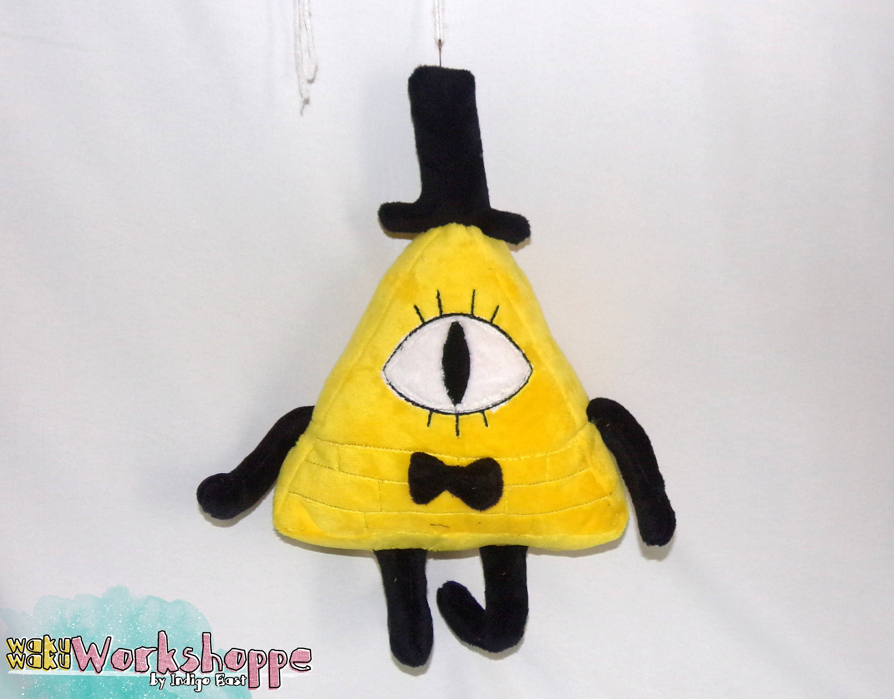 Gravity Falls inspired: Handcrafted Bill Cipher Plush Cuddly