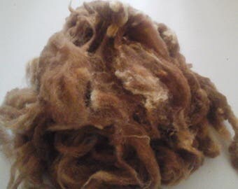 MANX LOAGHAN rare breed washed fleece