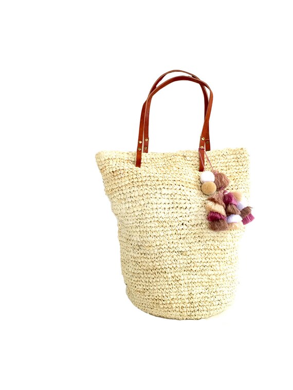 Chic Straw Beach Bag Oversized Beach Bag Summer Tote