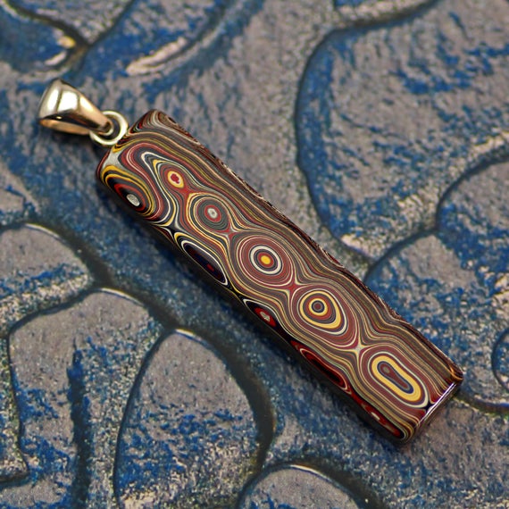 Rare Corvette Fordite Pendant from Bowling Green Plant