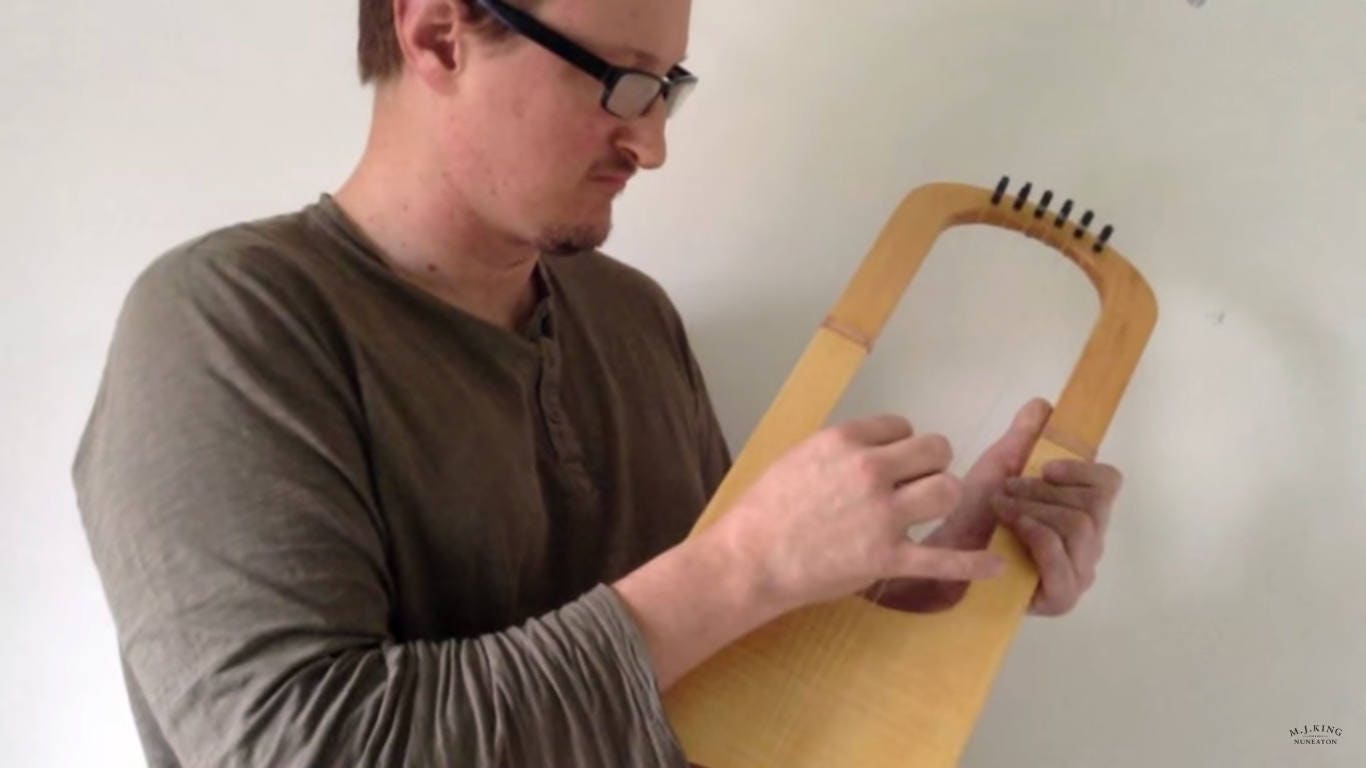 Anglo Saxon Lyre Kit. Make your own lyre