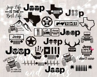 Download Jeep hair svg | Etsy