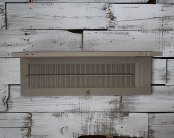 Wood Shutter Wall Shelf Farmhouse Decor Salvaged Shutters Architectural Salvage Wood Shutter Wall Shelf Farmhouse Decor Salvaged Shutters Architectural Salvage