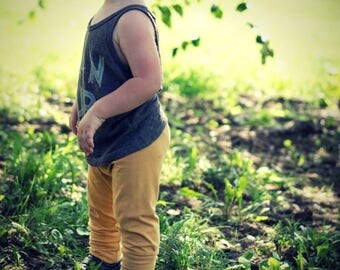 Thread Faction #114 Grow-with-me Slim Trousers PDF Sewing Pattern Sizes NB to 6