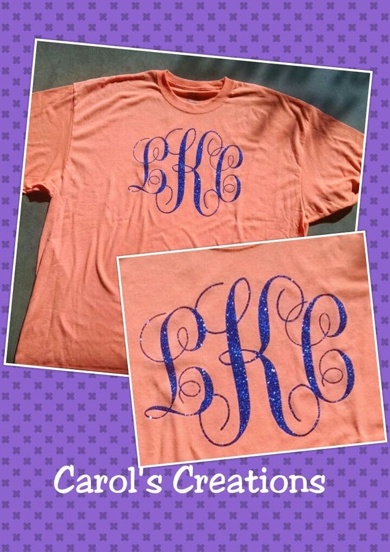 pink monogram shirt