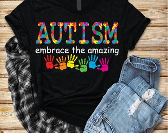 crayon autism shirt