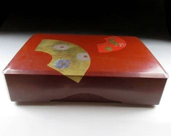 Old Urushi Lacquerware Fumibako, Koedo