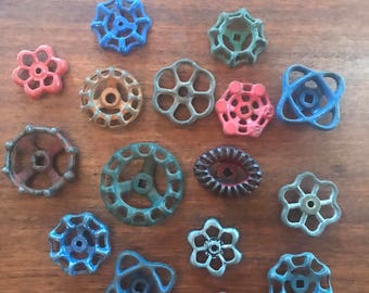 Set of 16 Vintge Valve Handles
