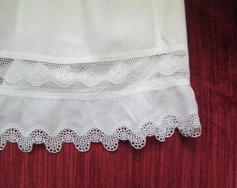 Edwardian Baby/Toddler Pinafore/Slip/Petticoat Broderie Anglaise #17169