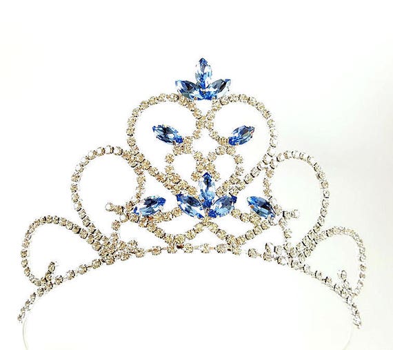 CINDERELLA TIARA Princess Cinderella Blue Crown Cinderella