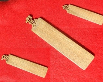 Bookmark original carved wood