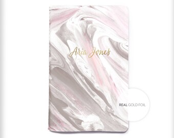 SALE Light Planner | Undated Planner | Personalized Planner | 2016 Planner | 2017 Planner | Marble Planner | Gold Foil Planner