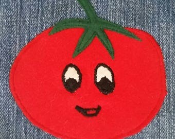 Tomato applique | Etsy