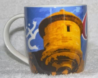 Puerto Rico Mug Cup/Puerto Rico Souvenirs/Coffee Mug with (El Morro Design)Boricua