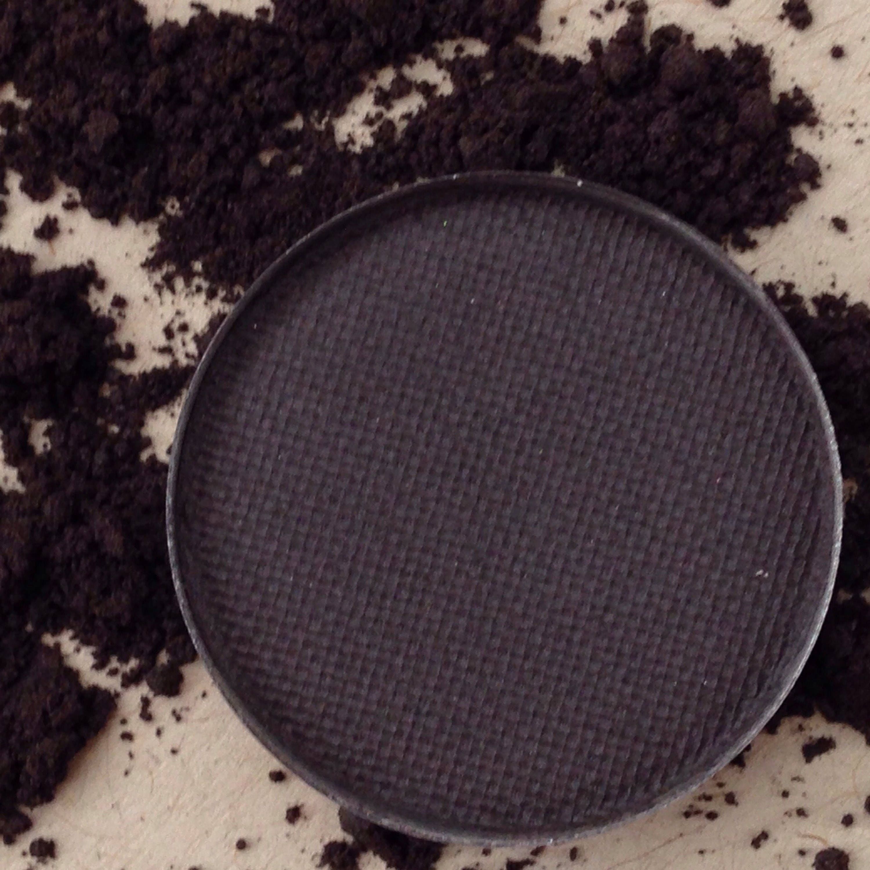 Dark Chocolate Matte Brown Vegan Pressed Eyeshadow