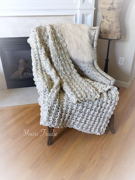 fall chunky blanket