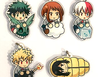 Boku No Hero Academia charms