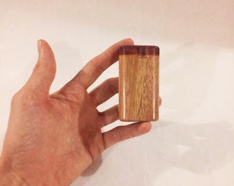 Micro Mahogany Dugout One Hitter