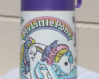 Vintage My Little Pony Lunchbox Aladdin Thermos 90's