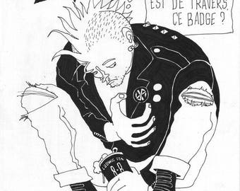 Chaos: drama at punks