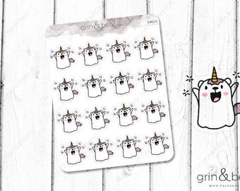 Magical Unicorn Barry! - Barry the Bear Stickers (BB024)