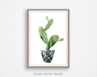 Cactus Wall Art wall art cactus | etsy Cactus Wall Art wall art cactus | etsy