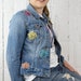 Paula Collier handpainted Tump tweets jacket!