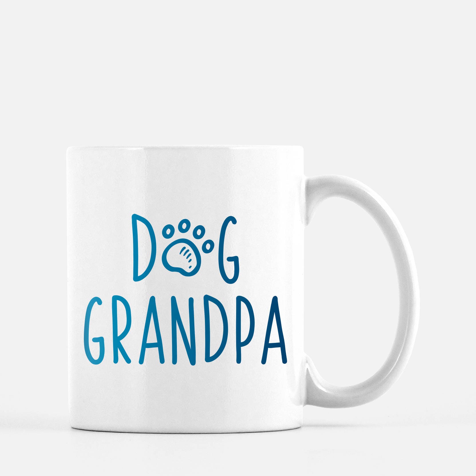 Dog Grandpa Mug Dog Grandpa Gift Cute Funny Dog Mug Dog