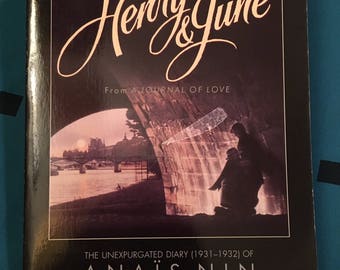 Henry & June by Anais Nin - 1989 paperback