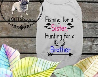 pregnancy reveal dog shirts