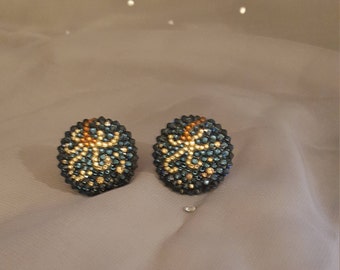 Swarovski Glamour earrings - Aurora Montana clip