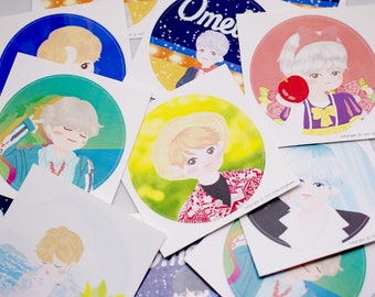 bts stickers etsy