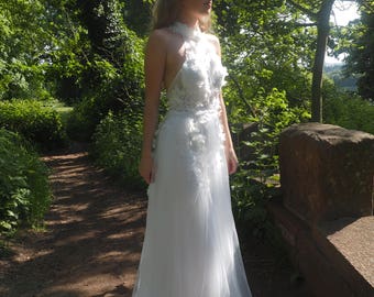 Custom Made Wedding, Bridal, Lace, White Dress by With Love Lilly