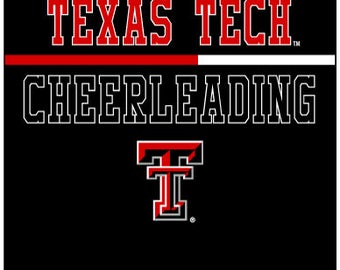 texas tech cheer shirt