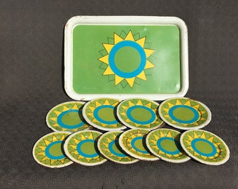Tin Tray & Saucers - Kids Playset