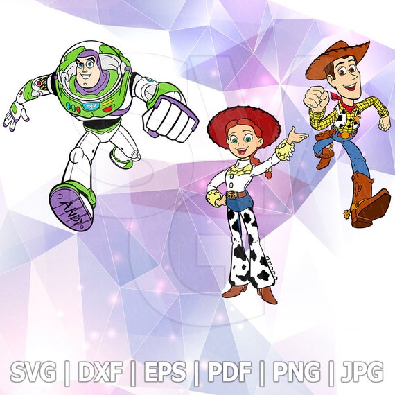 Download The Toy Story Layered SVG DXF EPS Vector Silhouette Cricut