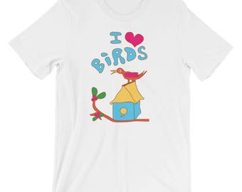 shirts with birds on them