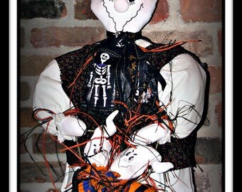 Scarier Per Pound David Halloween Ghost Doll E-Pattern