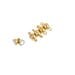 11MM Gold Magnetic Clasp , Magnetic Clasp , Gold Tone Metal , 11 x 5 mm , 5 Sets