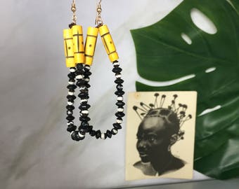 Ekundayo tribal earrings African Wedding Ethnic Jewelry Tribal Jewelry Boho Jewelry - Bespoke Jewelry - African Earrings - African Jewelry