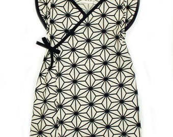 ROBE KIMONO ENFANT grand asanoha 18 mois