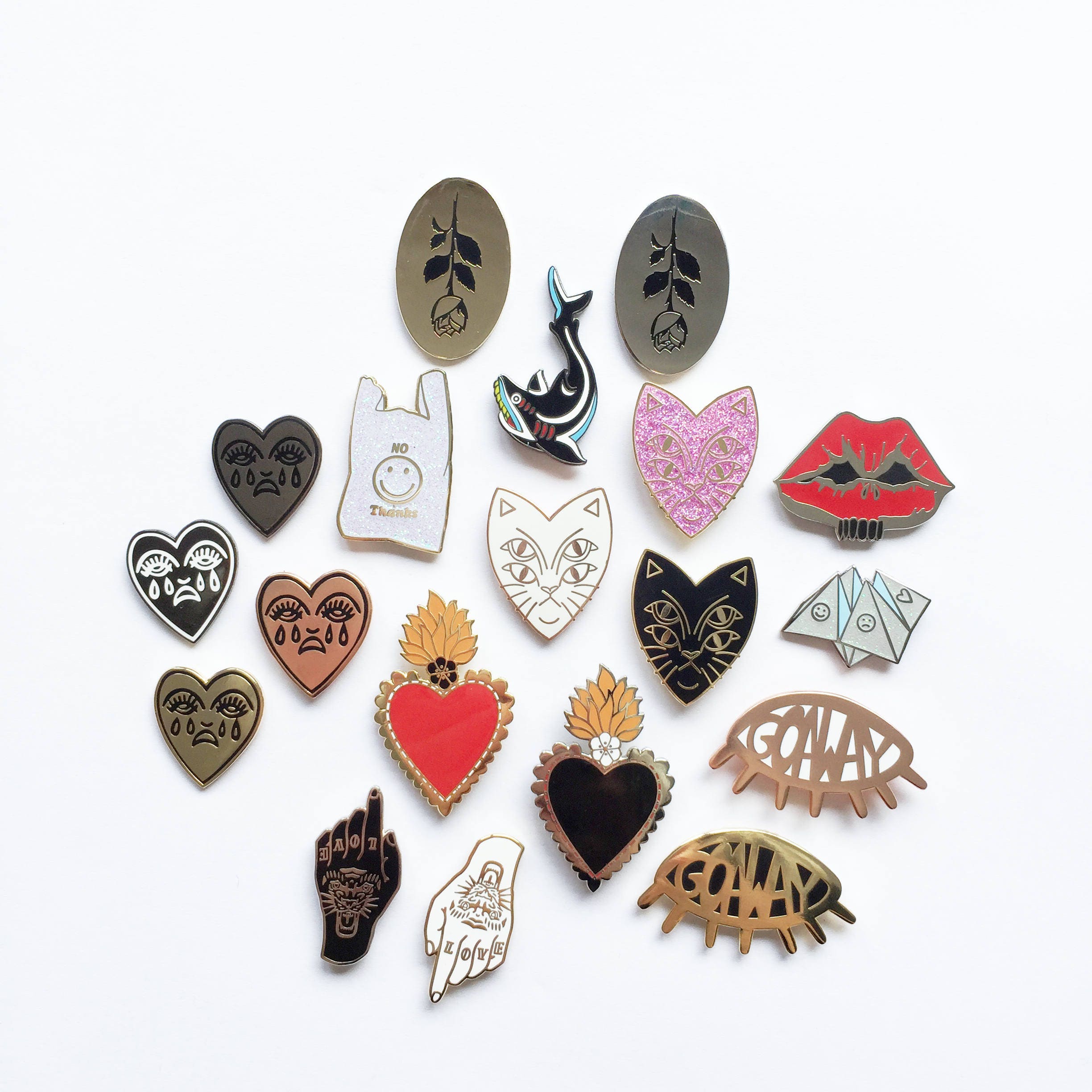 Enamel Pin Bundle Offer 3 Or 5 X Lapel Pins Of Your Choice 