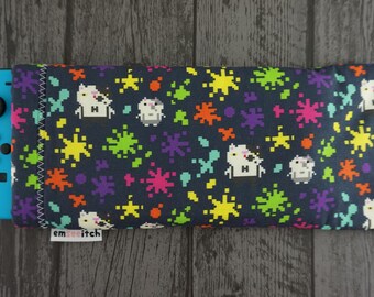 Nintendo Switch Protective Fabric Pouch Case - Variety of illustrated pattern designs to choose from!
