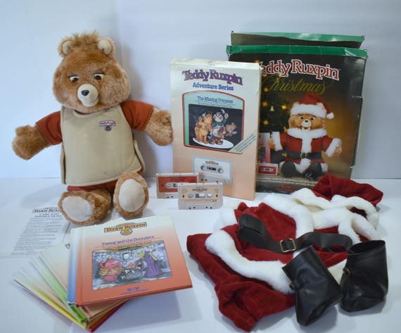 christmas teddy ruxpin