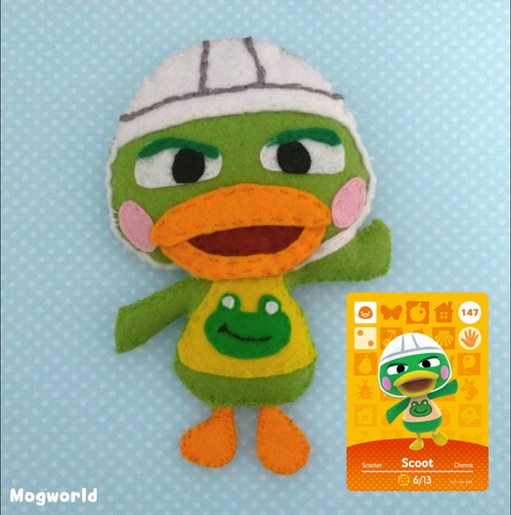 animal crossing felt plush