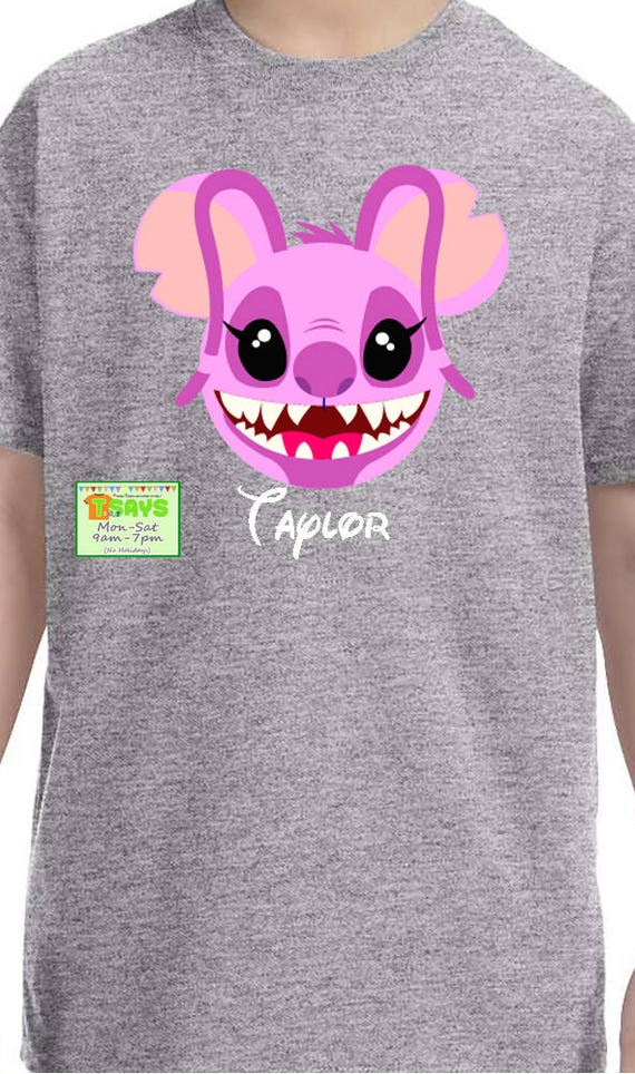 angel lilo and stitch shirt