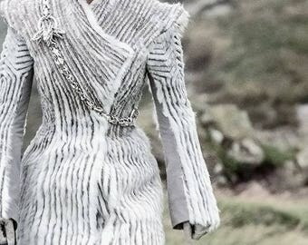 GOT Daenerys Targaryen Season 7 White Coat, Custom-made