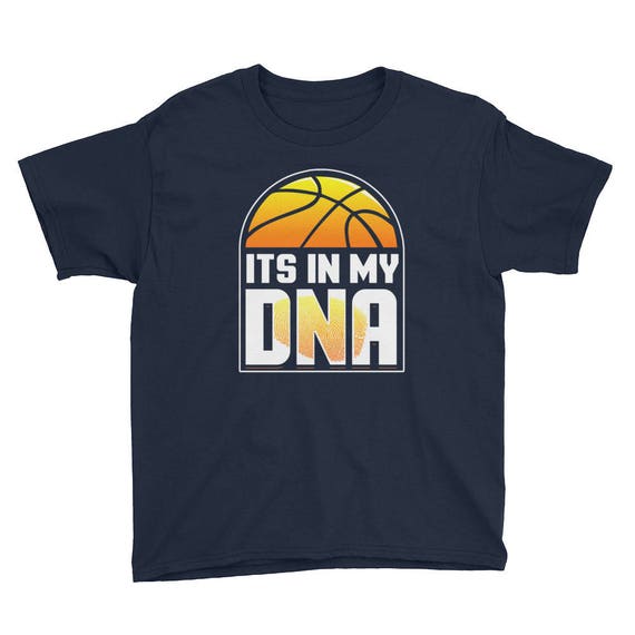Download It's In My DNA Basketball T-Shirt Youth